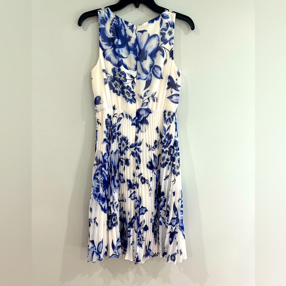 Eliza J floral chiffon dress